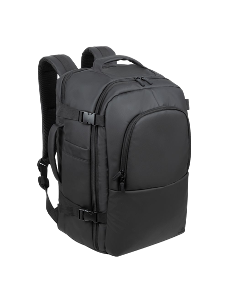 Rucsac Rivacase 8465, 17.3", Eco-Friendly rPET Poliester, Negru