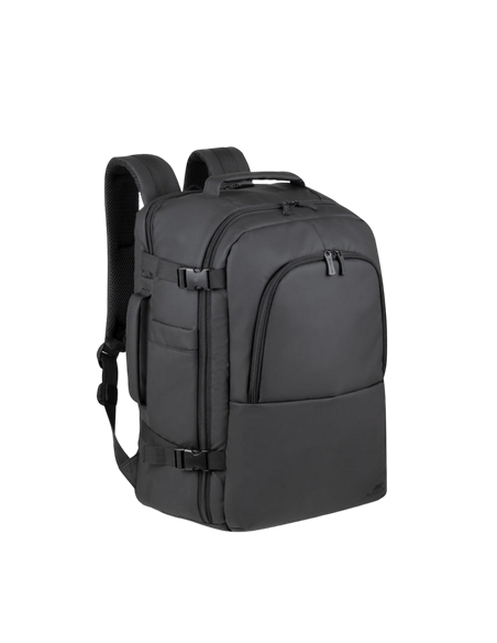Rucsac Rivacase 8465, 17.3", Eco-Friendly rPET Poliester, Negru