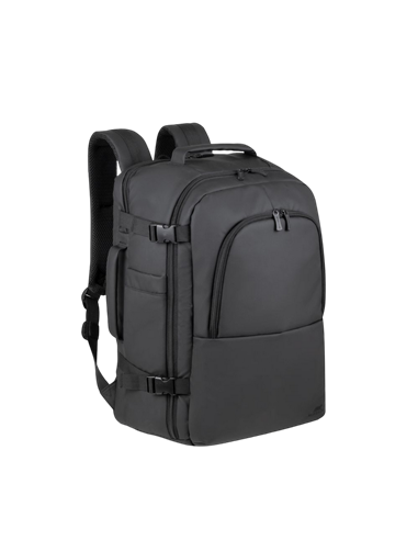 Rucsac Rivacase 8465, 17.3", Eco-Friendly rPET Poliester, Negru