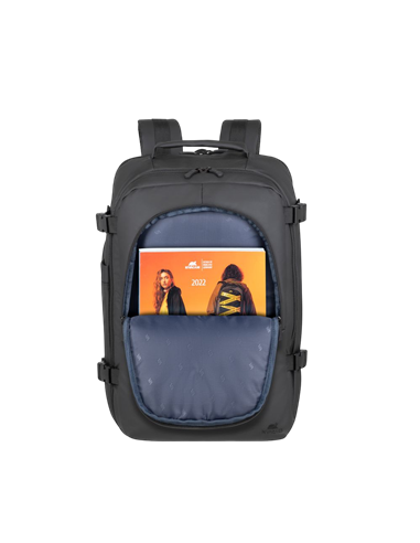 Rucsac Rivacase 8465, 17.3", Eco-Friendly rPET Poliester, Negru