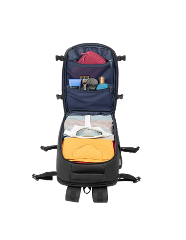 Rucsac Rivacase 8465, 17.3", Eco-Friendly rPET Poliester, Negru