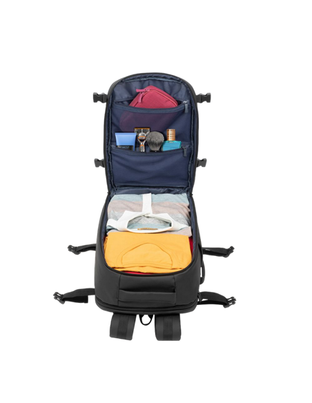 Rucsac Rivacase 8465, 17.3", Eco-Friendly rPET Poliester, Negru