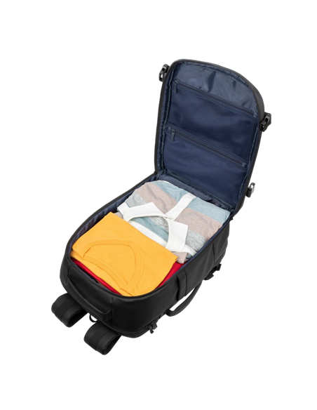Rucsac Rivacase 8465, 17.3", Eco-Friendly rPET Poliester, Negru