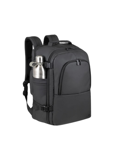 Rucsac Rivacase 8465, 17.3", Eco-Friendly rPET Poliester, Negru