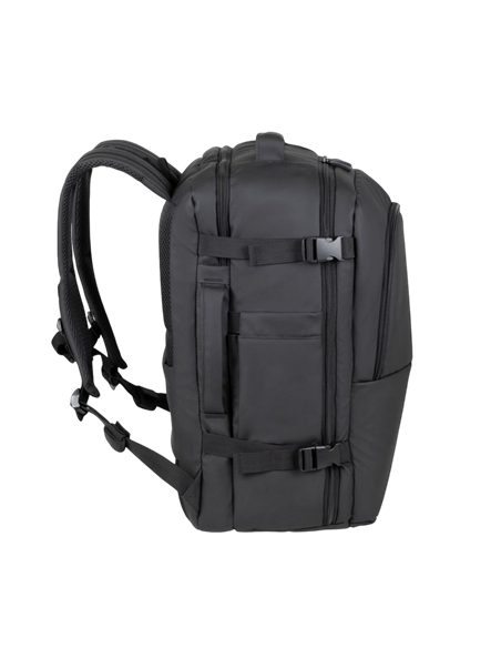 Rucsac Rivacase 8465, 17.3", Eco-Friendly rPET Poliester, Negru