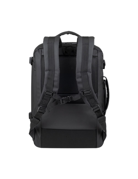 Rucsac Rivacase 8465, 17.3", Eco-Friendly rPET Poliester, Negru