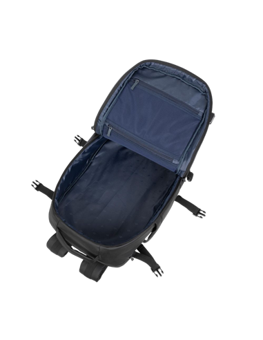 Rucsac Rivacase 8465, 17.3", Eco-Friendly rPET Poliester, Negru