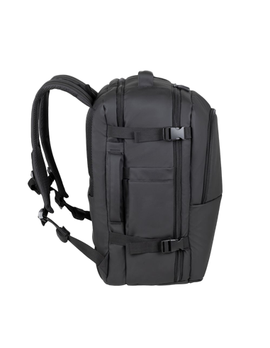 Rucsac Rivacase 8465, 17.3", Eco-Friendly rPET Poliester, Negru