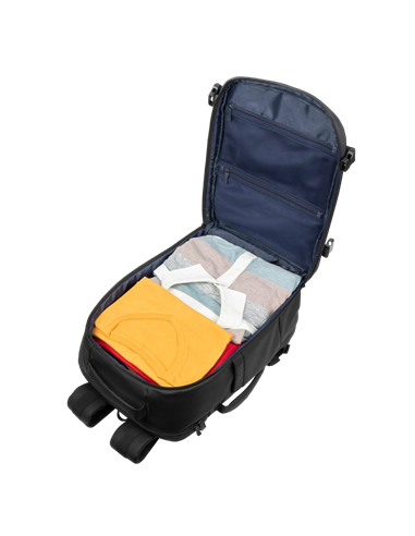 Rucsac Rivacase 8465, 17.3", Eco-Friendly rPET Poliester, Negru