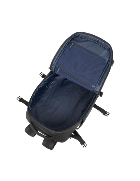 Rucsac Rivacase 8465, 17.3", Eco-Friendly rPET Poliester, Negru