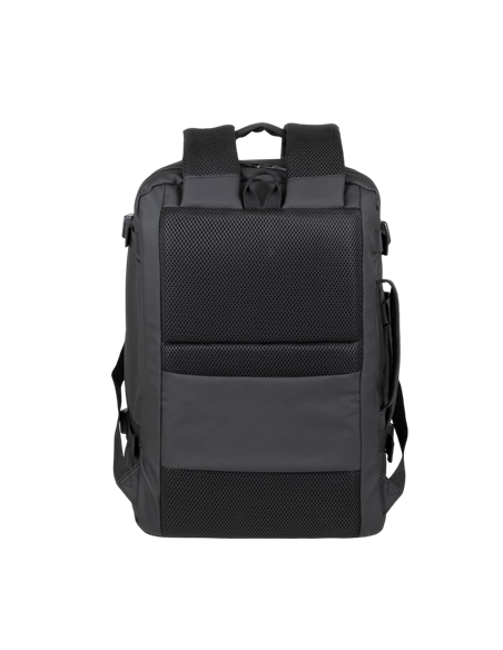 Rucsac Rivacase 8465, 17.3", Eco-Friendly rPET Poliester, Negru