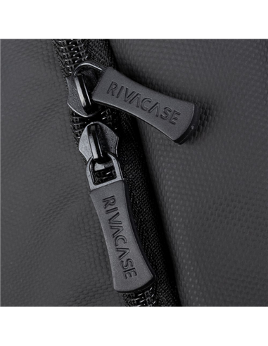 Rucsac Rivacase 8465, 17.3", Eco-Friendly rPET Poliester, Negru