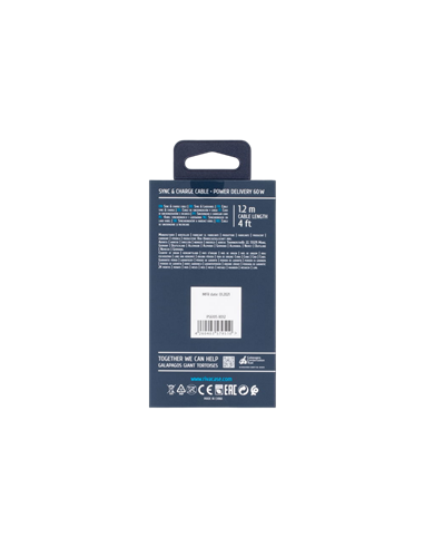 Cablu de încărcare și date Rivacase PS6105, USB Type-C/USB Type-C, 1,2m, Roșu