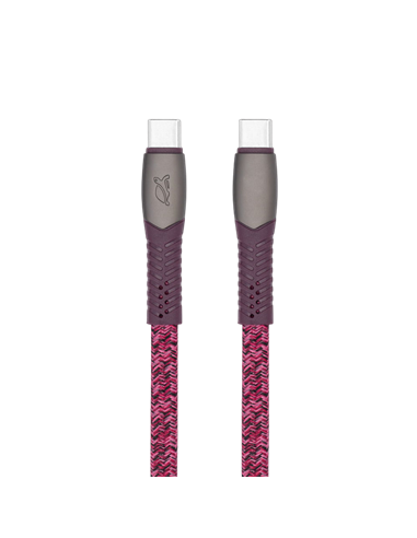 Кабель для зарядки и передачи данных Rivacase PS6105, USB Type-C/USB Type-C, 1,2м, Красный