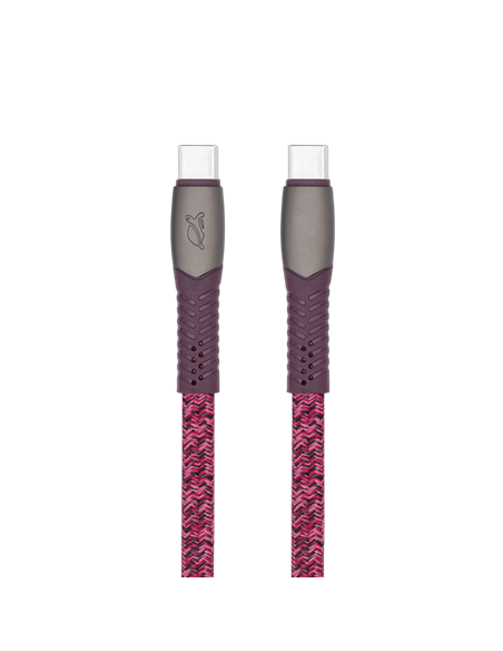 Cablu de încărcare și date Rivacase PS6105, USB Type-C/USB Type-C, 1,2m, Roșu Cablu de încărcare și date Rivacase PS6105, USB Type-C/USB Type-C, 1,2m, Roșu
