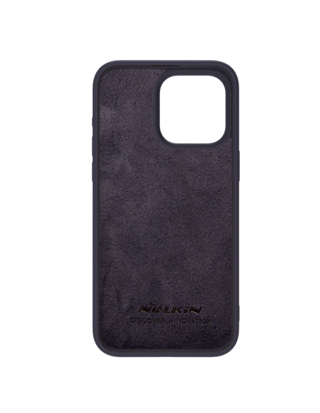Husă Nillkin iPhone 15 Pro, CamShield Silky Silicone, Dark Purple