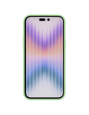 Чехол Nillkin iPhone 15 Pro, CamShield Silky Silicone, Mint Green