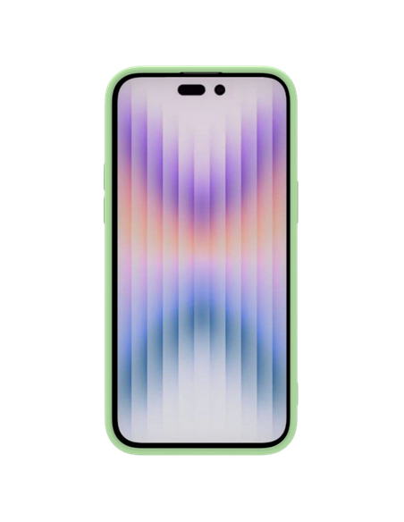Чехол Nillkin iPhone 15 Pro, CamShield Silky Silicone, Mint Green