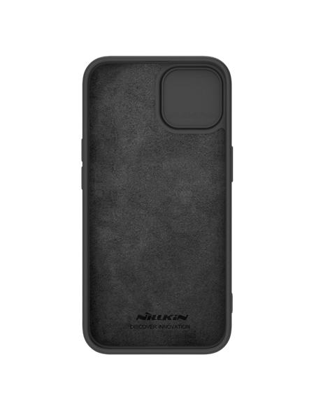 Чехол Nillkin iPhone 15 Plus, CamShield Silky Silicone, Elegant Black