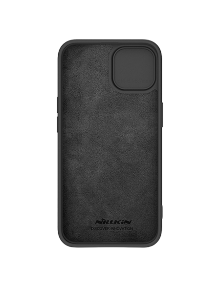 Чехол Nillkin iPhone 15 Plus, CamShield Silky Silicone, Elegant Black