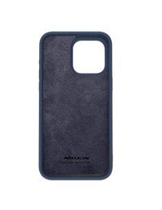 Husă Nillkin iPhone 15 Pro Max, CamShield Silky Silicone, Albastru Marin 2