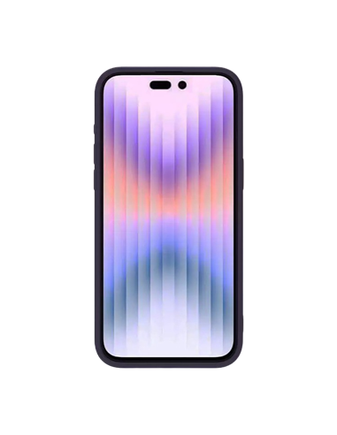Husă Nillkin iPhone 15 Pro Max, CamShield Silky Silicone, Dark Purple