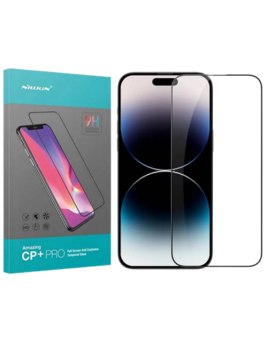 Защитное стекло Nillkin iPhone 15 Pro Max CP+ pro, Чёрный