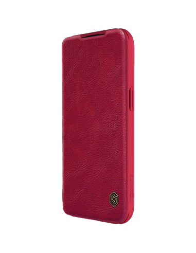 Чехол книжка Nillkin iPhone 15 - Qin Pro, Красный