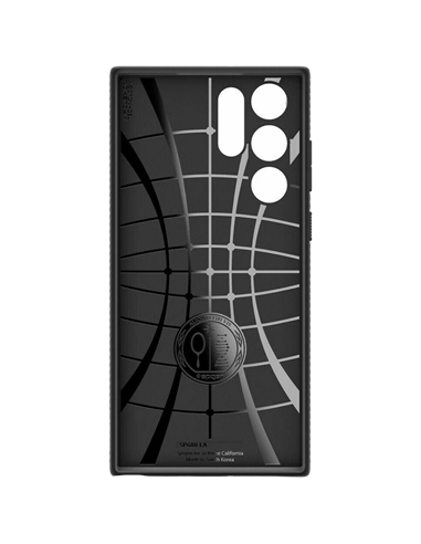Husă Spigen Samsung S22+, Liquid Air, Negru mat