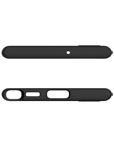 Husă Spigen Samsung S22+, Liquid Air, Negru mat