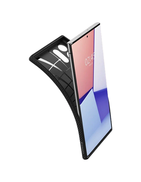 Чехол Spigen Samsung S22+, Liquid Air, Матовый черный Чехол Spigen Samsung S22+, Liquid Air, Матовый черный