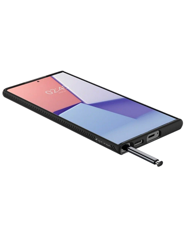 Чехол Spigen Samsung S22+, Liquid Air, Матовый черный