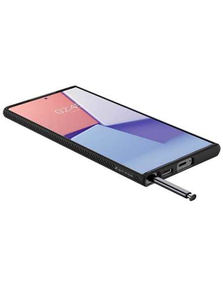 Husă Spigen Samsung S22+, Liquid Air, Negru mat