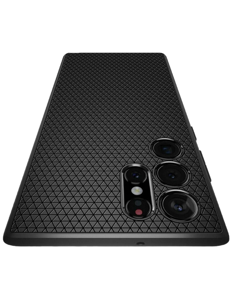 Husă Spigen Samsung S22+, Liquid Air, Negru mat