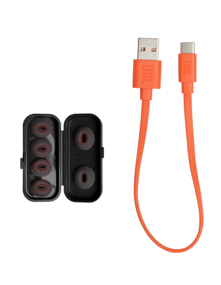 Căști JBL Tune Flex Ghost Edition, Negru