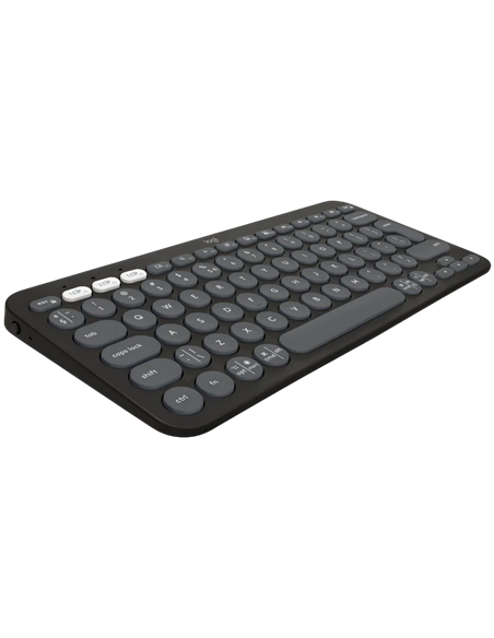 Клавиатура и мышь Logitech Pebble 2 Combo, Беспроводное, Графитовый