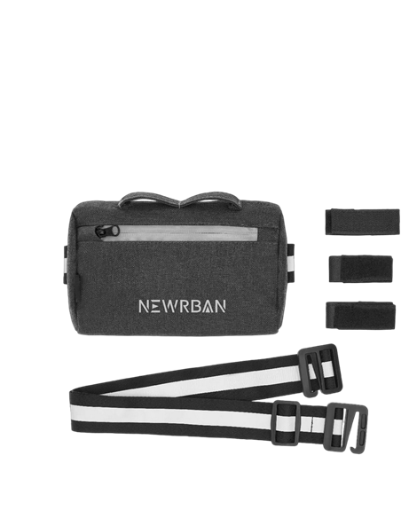 Сумка для самоката Newrban NEWMBAGHANDLEBARSK, , Полиэстер, Чёрный