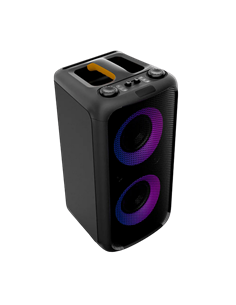 Portable Audio System F&D PA200, 80W, 11.1V/8000mAh, IPX4, TWS, Bluetooth/USB/AUX, 1*Wireless mic 2