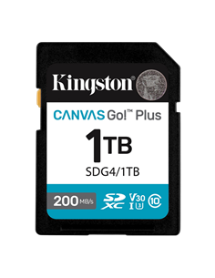 Карта памяти Kingston Canvas Go! Plus, 1024Гб (SDG4/1TB)