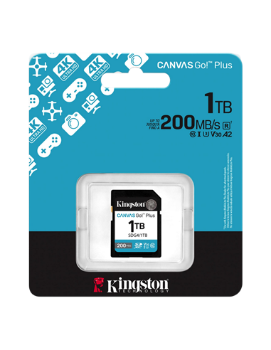 Card de Memorie Kingston Canvas Go! Plus, 1024GB (SDG4/1TB)