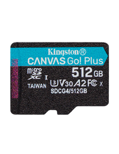 Карта памяти Kingston Canvas Go! Plus, 512Гб (SDCG4/512GB) 2