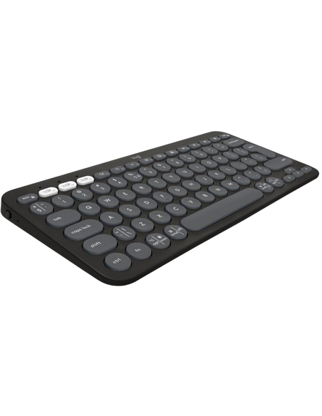 Tastatură Logitech K380S, Fără fir, Grafit