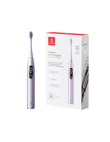 Periuța de dinți electrică sonică Oclean X Pro Digital, Violet