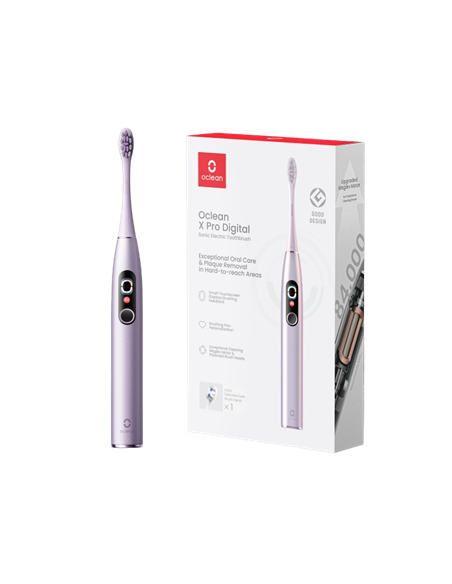 Periuța de dinți electrică sonică Oclean X Pro Digital, Violet