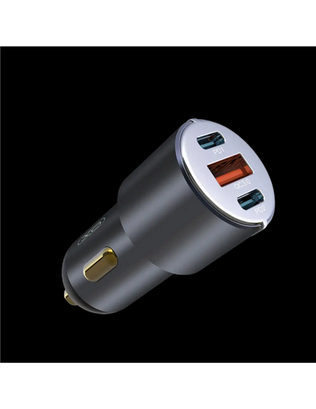 Incărcător auto XO CC45, 30W, Negru