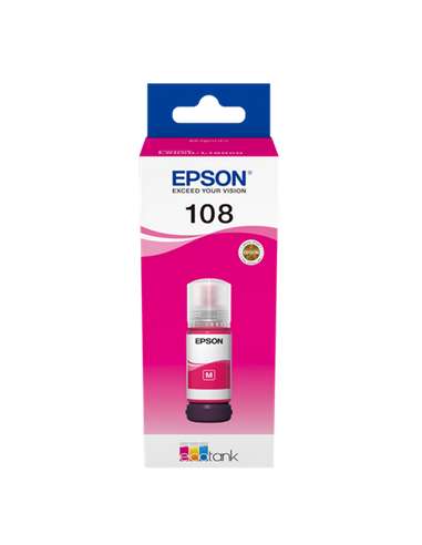 Контейнер с чернилами Epson 108 EcoTank, 70мл, Пурпурный