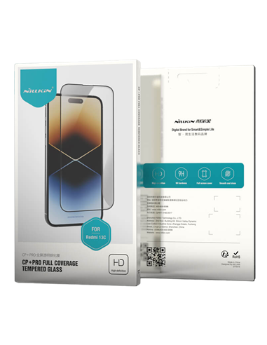 Защитное стекло Nillkin Xiaomi Redmi 13C, Чёрный