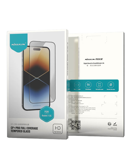 Защитное стекло Nillkin Xiaomi Redmi 13C, Чёрный