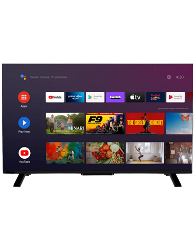 50" LED SMART TV OZON U50Z8000R, 3840x2160 4K UHD, Android TV, Negru