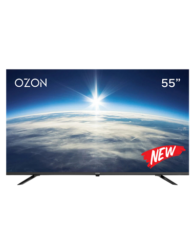 55" LED SMART TV OZON U55Z8000R, 3840x2160 4K UHD, Android TV, Negru